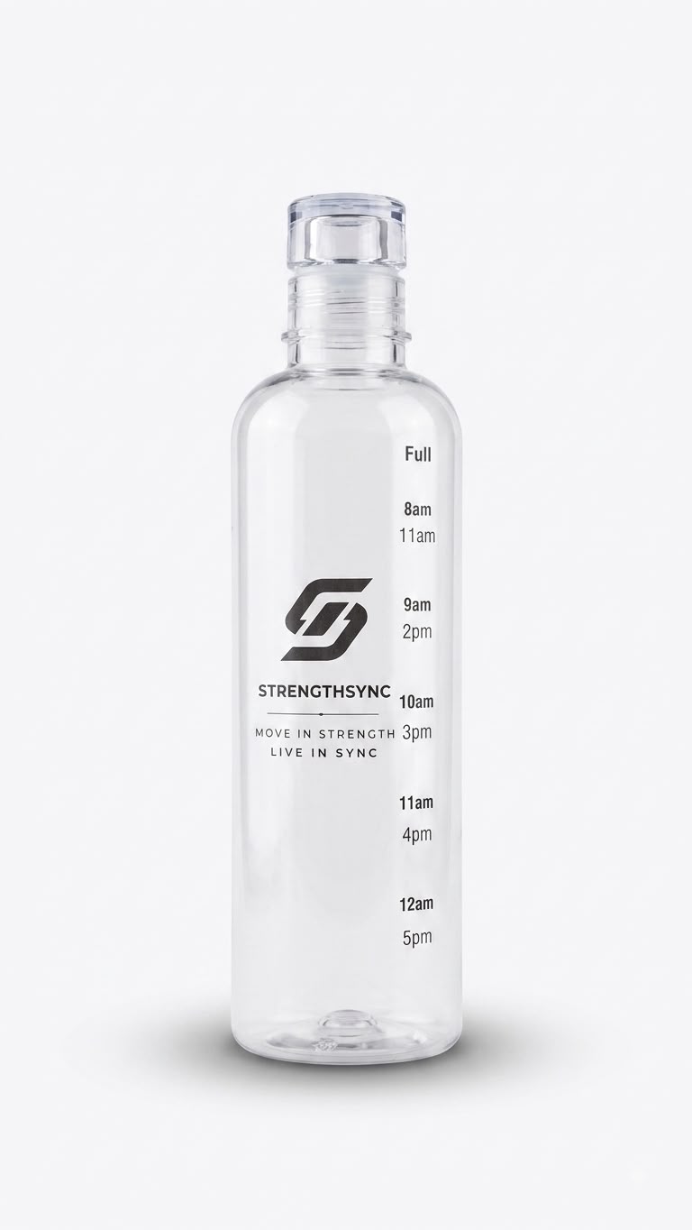 StrengthSync Water Bottle